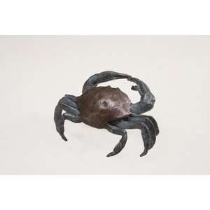  Bronze Dungeness Crab Small Accent Statue: Home & Kitchen