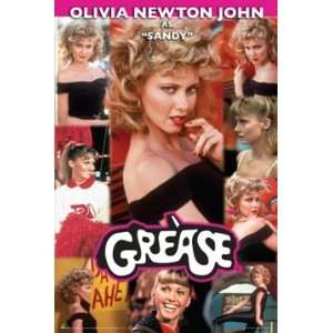   Movie Poster   Grease   Olivia Newton John Collage 