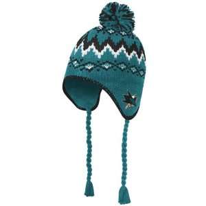  San Jose Sharks Triple Deke Tassel Knit Hat Sports 