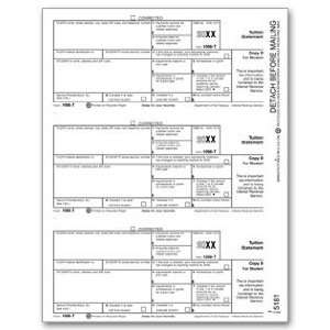  EGP IRS Approved 1098 T Laser Copy B Tax Form Office 