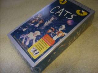 SEALED Broadway Musical CATS VHS plus extras Commemorative Edition 