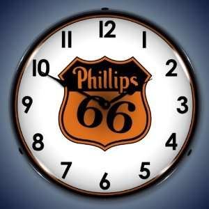  Vintage Phillips 66 Lighted Wall Clock: Everything Else