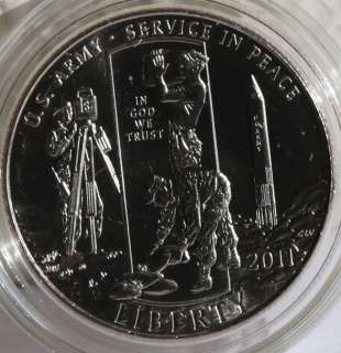 2011 BU US Mint Army Half Dollar Coin UNC Commemorative  