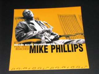MIKE PHILLIPS YOU HAVE REACHED PROMO ALBUM POSTER FLAT  