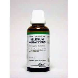  Heel/BHI Homeopathics Selenium Homaccord 50 mL: Health 