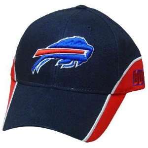  NFL BUFFALO BILLS BILLY BLUE RED COTTON VELCRO HAT CAP 