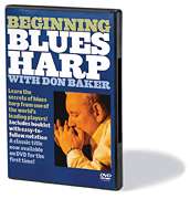 Beginning Blues Harp Harmonica Music Lesson Video DVD  