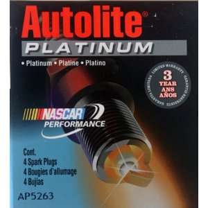  4 Autolite PLATINUM Spark Plugs #AP5263 