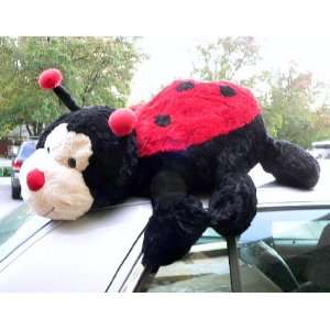   SOFT PLUSH LADY BUG INSECT TOY   Color RED and BLACK Toys & Games