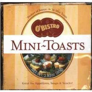 Mini Toasts (Mini Biscottes) 2.75 oz.  Grocery & Gourmet 