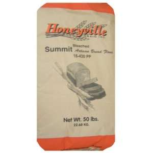 Bleached Summit Artisan Flour   Bulk 50 Pound Bag:  Grocery 