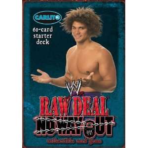  WWE Raw Deal No Way Out Starter Deck Carlito Toys & Games