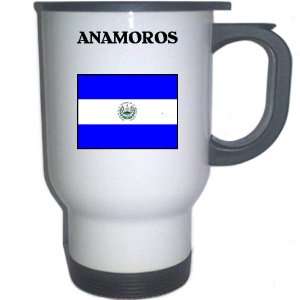  El Salvador   ANAMOROS White Stainless Steel Mug 