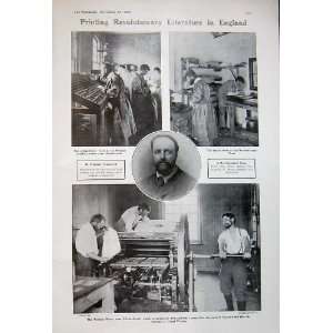  1905 Literature Printing England Press Christchurch Men 
