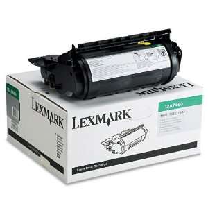  Lexmark Products   Lexmark   12A7460 Toner, 5000 Page Yield, Black 
