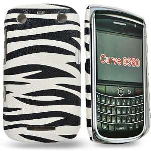      Zebra design hard case cover for blackberry 9360 Electronics