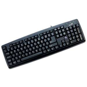  Max Group GE22KB06XE Genius Black Classic Slender Keyboard 
