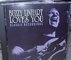 Buzzy Linhart Loves You Classic Recordings CD original