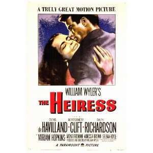  The Heiress Movie Poster (11 x 17 Inches   28cm x 44cm 