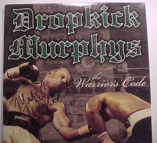   The Warrior Code Record signed my MICKY WARD The Fighter  