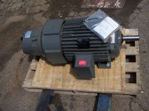 20 HP, LINCOLN ELECTRIC MOTOR, WITH STEARNS BRAKE, NEW  