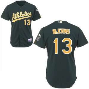  Jerry Blevins Oakland Athletics Authentic Alternate Green 