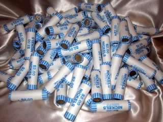 Unsearched Buffalo Nickel Old Shotgun Roll Set Coin Lot  
