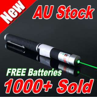 New Stylish 532nm Green Laser Pointer Light Pen Lazer Beam 1mW High 