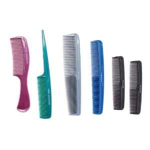  Vidal Sassoon Family 6 Pack Of Combs, 6 Count: Beauty