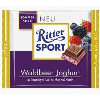  Ritter Sport Wild Berries  Joghurt Chocolate   100g 