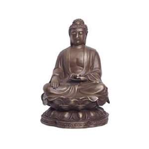  Seated Buddha Bronze Statue,