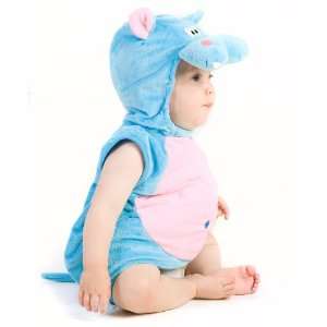   Hippo Infant / Toddler Costume / Blue   Size 6/12 Months: Everything