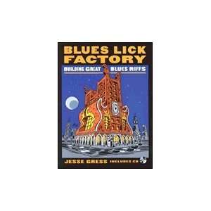Blues Lick Factory   Building Great Blues Riffs   BK+CD  