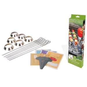   2012 Secrets du Potager Vegetables Grilling Set Patio, Lawn & Garden