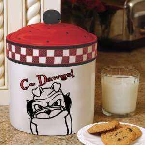  10 NCAA Georgia Bulldogs Cookie Jar: Kitchen & Dining