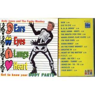  Get To Know Your Body Parts Andy Jones and the Funky 