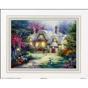  Garden Cottage artist Nicky Boehme 22x28