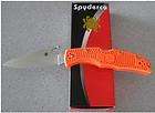 Spyderco C10FPOR Endura Flat Groun​d Folding Knife
