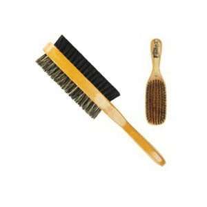  Hot Waves Pure Boar Fade Brush Large 3.25 14 Rows (Pack 