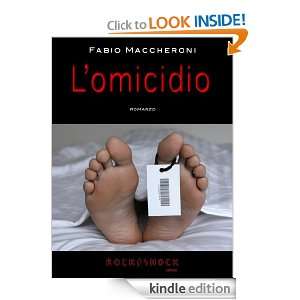 omicidio (Italian Edition) Fabio Maccheroni  Kindle 
