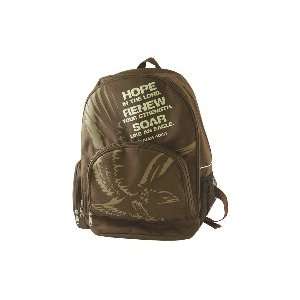    Hope in the Lord Brown Backpack Bookbag Unknown
