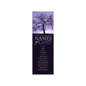  Bookmarks Names Of God In Old Testament (Package of 25 
