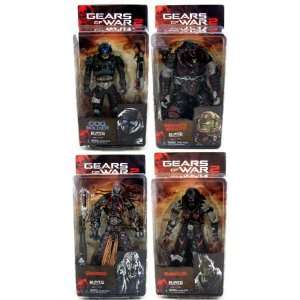  Gears Of War 7 Action Figure Series 6 Set Of 4: Toys 