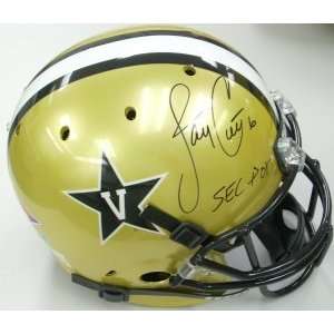 Jay Cutler Autographed Helmet   Authentic