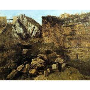  Hand Made Oil Reproduction   Gustave Courbet   24 x 18 