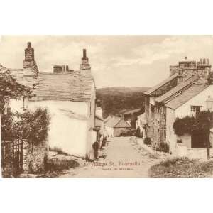   Vintage Postcard Village Street Boscastle England UK 