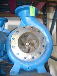Goulds 3196 XLT 8x10x15 centrifugal pump in 316ss  
