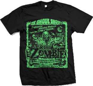 Rob Zombie The Ghoul Show T Shirt ( L ) New  