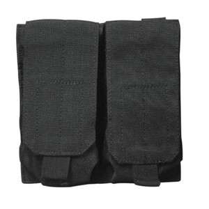   Tactical Double M4 M16 Modular Airsoft Magazine Mag Pouch Black NEW