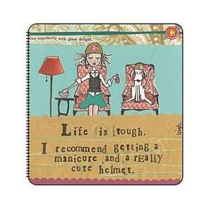 Curly Girl   LIFE IS TOUGH   Journal